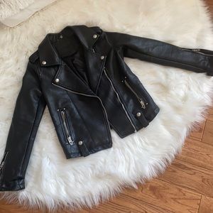 Girls leather jacket